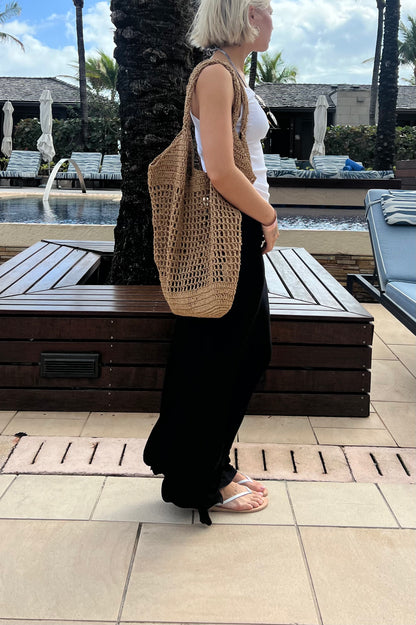 Hand-woven Taylor Tote beach bag