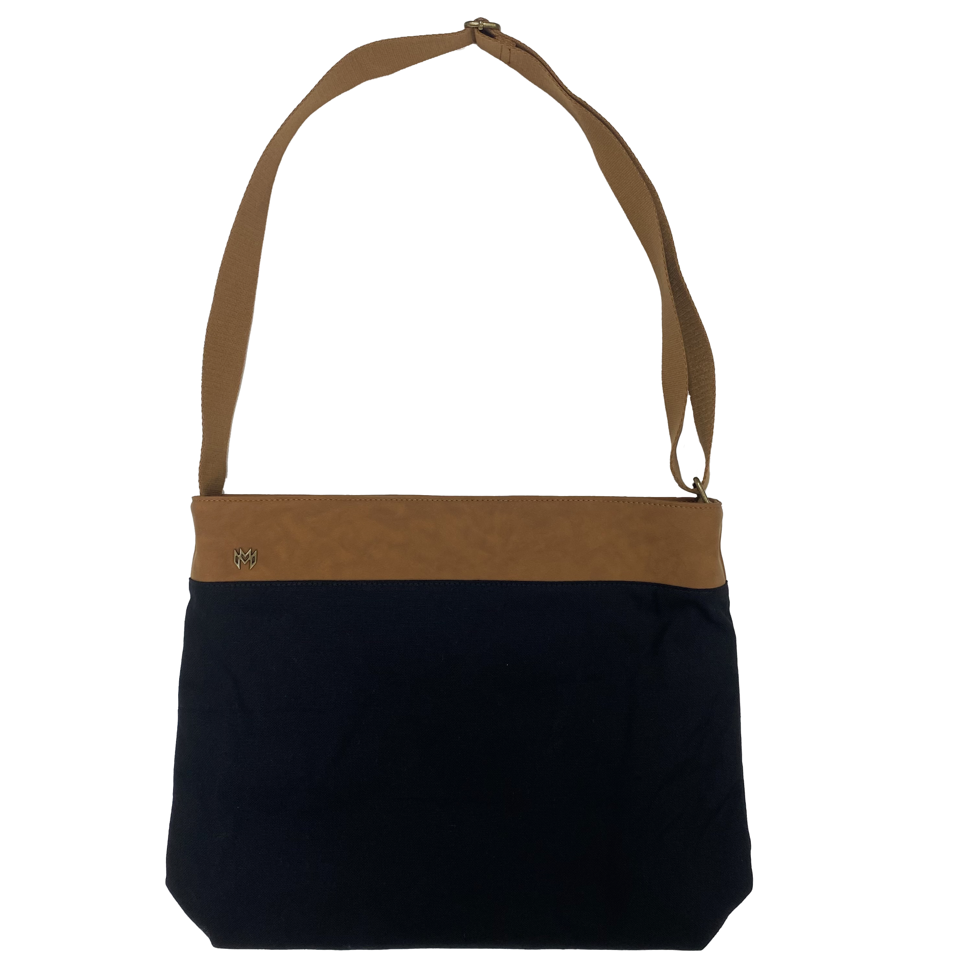 Versatile and Adjustable Messenger Bag - Black – Malvados